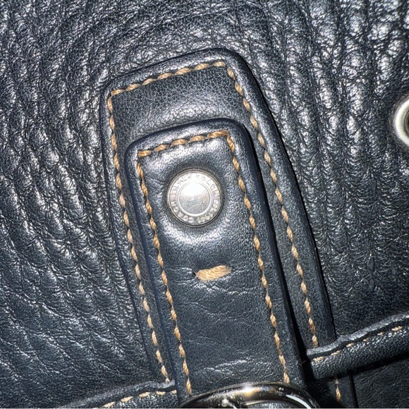 Coach Black Pebble Leather - Picture 5 of 13